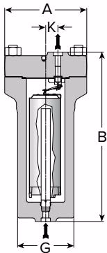 Armstrong 6155 Model 6000 Trap exterior view