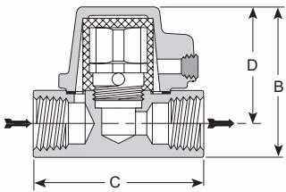 阿姆斯壮 Armstrong CD-60 系列受控圆盘式 (CD) 蒸汽疏水阀 阿姆斯壮 (Armstrong) CD-60 系列受控圆盘式蒸汽疏水阀外观