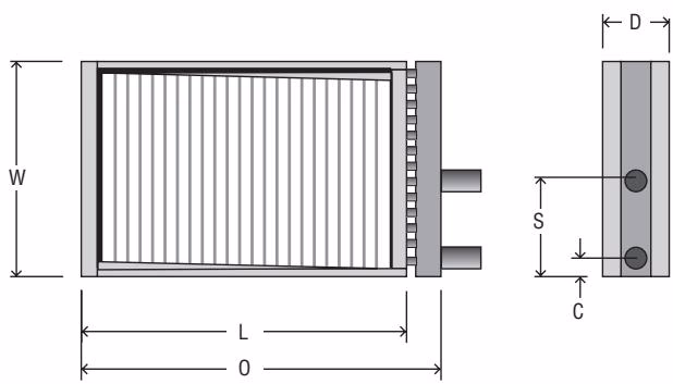 Armstrong Duralite™ 板翅蒸汽盘管 Armstrong Duralite™ Plate Fin Coils centifeed steam coils