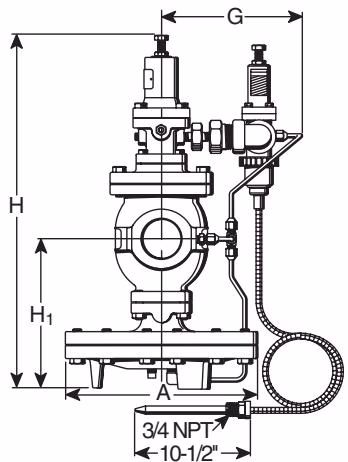 Armstrong OB-2000PT dimensions and weights diagram