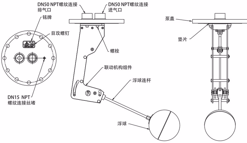 阿姆斯壮 Armstrong PT-516 阿姆斯壮 PT-516 凝结水泵工作原理图