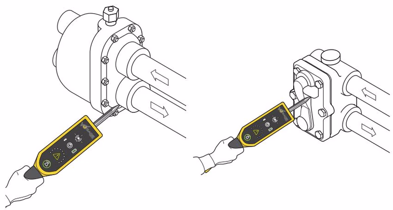 Armstrong SAGE UMT® proper probe touch point for float and thermostatic traps