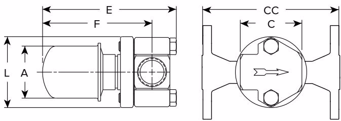 Armstrong 热静力膜盒蒸汽疏水阀 – WT 系列 Armstrong WT Series WT-2000 with standard connector