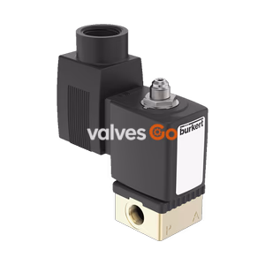 BURKERT 20015378 (Type 6014) 3/2-Way Direct-Acting Plunger Valve