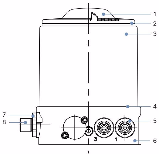 宝德 BURKERT 20024876 宝德 (Burkert) 8691 型材料说明与组件
