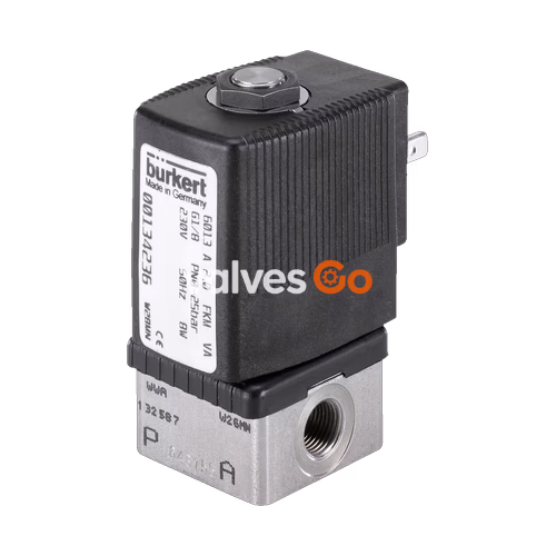 BURKERT 20050334 Type 2933 Manual Actuator Diaphragm Valve, Size 25