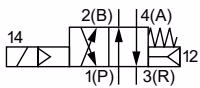 宝德 BURKERT 20060030 5470 型回路功能 G 二位四通