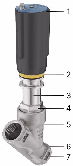 Бюркерт BURKERT 20061791 Тип 2920 конструкция 2/2-ходового наклонного клапана