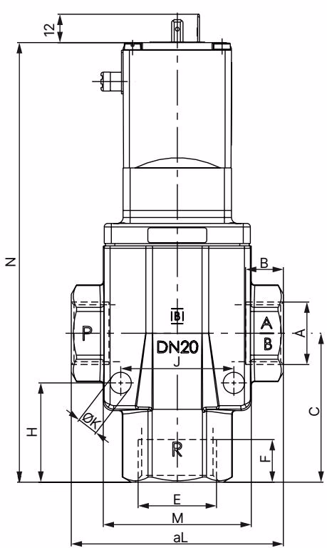 宝德 BURKERT 20061964 宝德 BURKERT 20061964 尺寸图