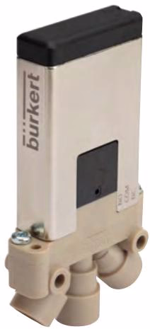 Burkert 20100157 Type 6757 threaded variant G 1/4 PEEK with rectangular plug