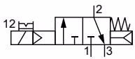 BURKERT 20110257 Type 8652 Circuit function C 2x