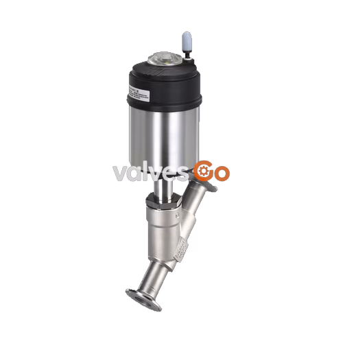BURKERT 20113210 Type 2100 Pneumatically Operated 2/2-Way Angle Seat Valve, Clamp DN 15