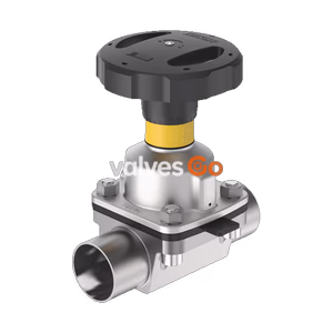 BURKERT 20127383 Type 2933 2/2-Way Manual Diaphragm Valve, DN 50