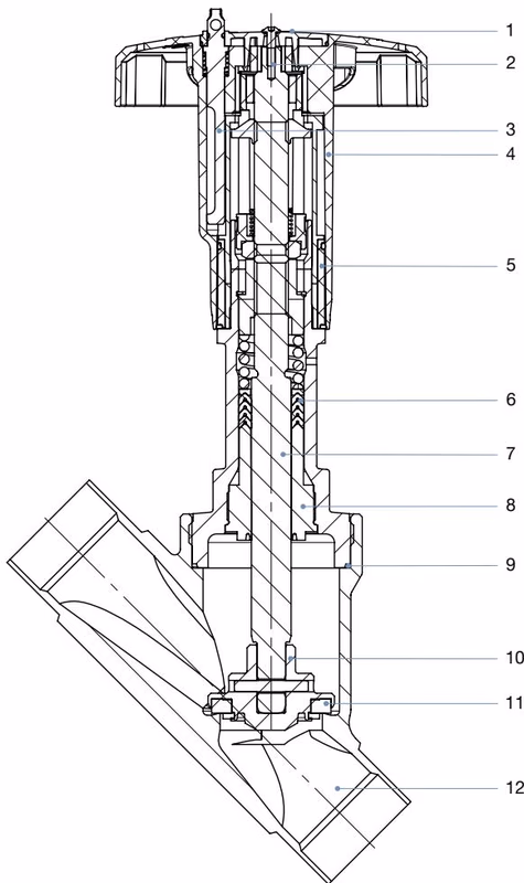 BURKERT 20137400 Burkert 2920 material specifications and components