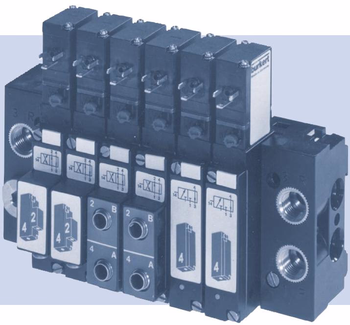 BURKERT 20137441 Type 8640 modular valve island for pneumatics
