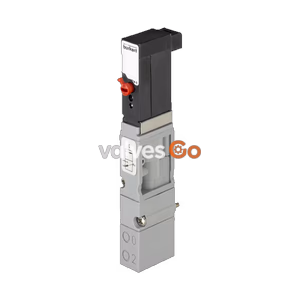 BURKERT 204710 Type 6524 2x3/2-Way Solenoid Valve, 24V DC