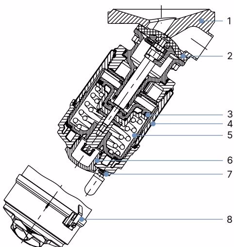 BURKERT 310100 Bürkert Type 2105 material specifications and components