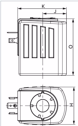 宝德 Burkert 323684 Type 6213 线圈尺寸图