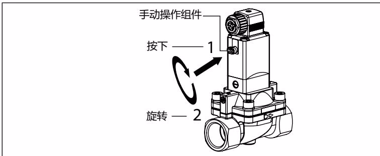 宝德 BURKERT 355107 手动操作组件