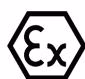 Burkert 356531 ATEX explosion protection label