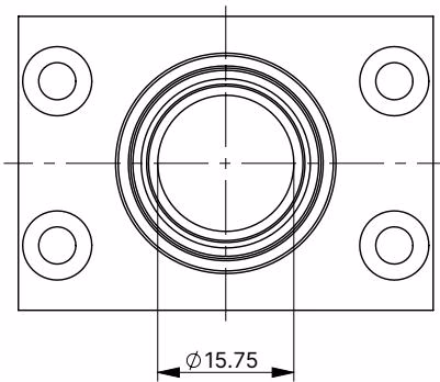 BURKERT 357974 BURKERT 8745 Dimensions for large nominal flow rates