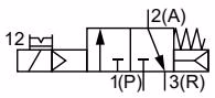 Burkert 361891 Type 6430 circuit function C normally closed