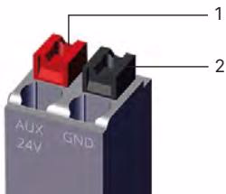 Burkert 389620 Type 8652 Spring-loaded terminal 2-pin