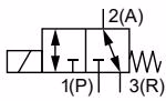 BURKERT 501212 Bürkert Type 6014 Circuit function T flow direction optional