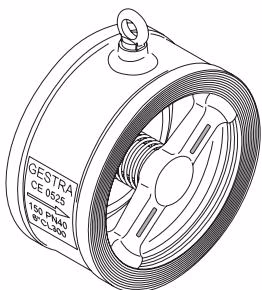 GESTRA rk 86 GESTRA RK 86 Non-Return Valve DN 125-200 with antistatic connection