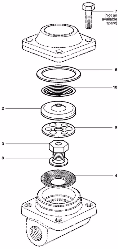 Spirax Sarco BPM21L spare parts diagram