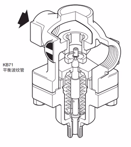斯派莎克 Spirax Sarco KB71 球墨铸铁自作用控制阀