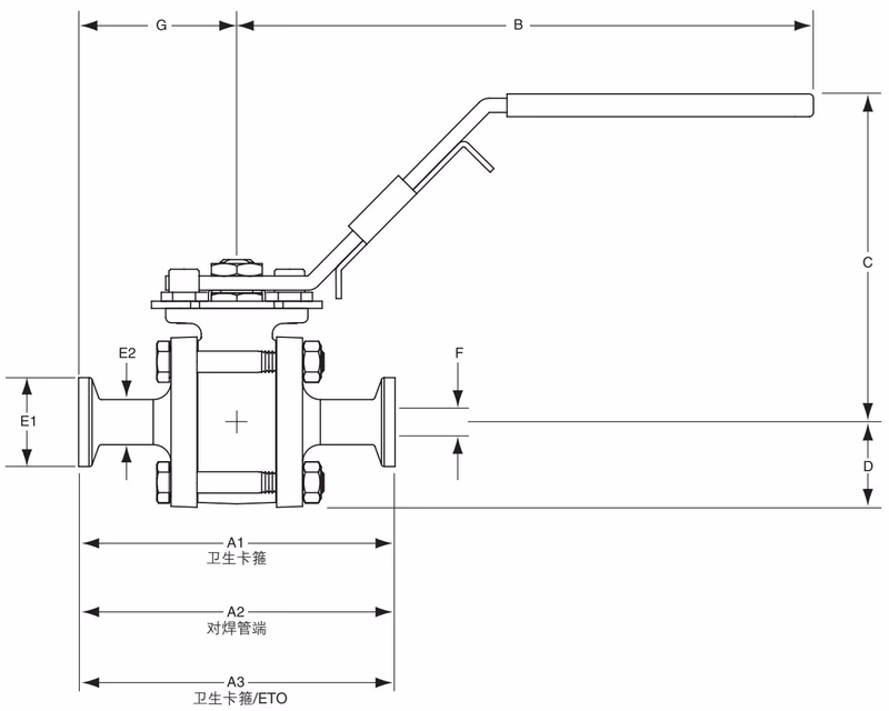 斯派莎克 Spirax Sarco M70i 尺寸重量图