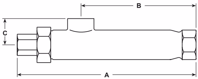 Spirax Sarco No.8 Dimensions Drawing