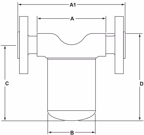 Spirax Sarco SIB30 dimensions diagram