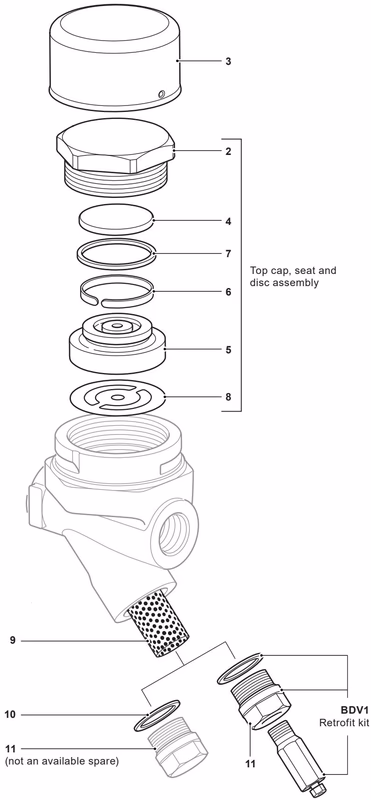 Spirax Sarco TDC46M Spare Parts