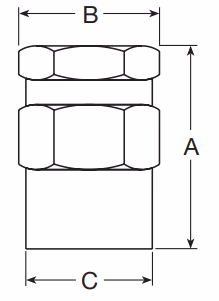 Spirax Sarco VB14 Vacuum Breaker Dimensions
