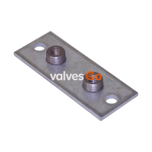 Swagelok 304-S5-WPE Elongated Fractional Weld Plate, 304 Stainless Steel