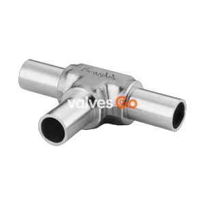 Swagelok 316L-8TB7-3 316L Stainless Steel Tube Butt Weld Union Tee, 1/2 in. OD