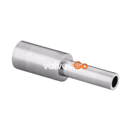 Swagelok 316L-8TB7-6-4 Tube Butt Weld Reducing Union, 1/2 in. x 1/4 in. OD