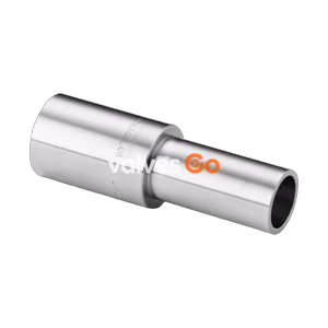 Swagelok 316L-8TB7-6-4P Tube Butt Weld Reducing Union, 1/2 in. x 1/4 in. OD