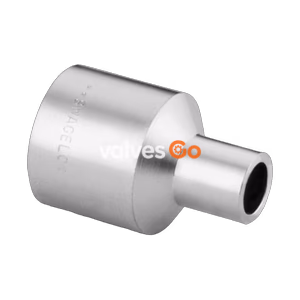 Swagelok 6LV-8MW-6-6 Micro-Fit® Reducing Union, 1/2 x 3/8 in. OD