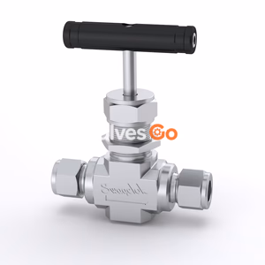 Swagelok SS-18RS18MM 316 Stainless Steel Needle and Metering Valves 18 mm x 18 mm Swagelok® Tube Fitting