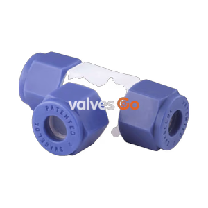 Swagelok PFA-620-3 PFA Swagelok Union Tee Tube Fitting