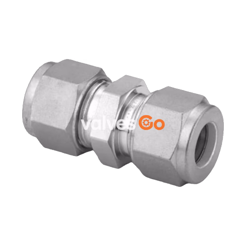 Swagelok SS-10M0-6 Stainless Steel Union Tube Fitting, 10 mm