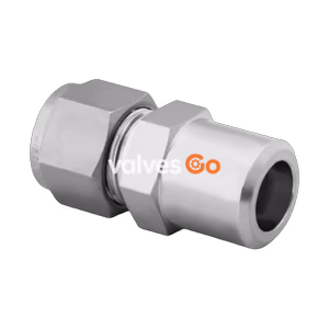 Swagelok SS-1210-1-8W Stainless Steel Tube Fitting, Male Connector, 3/4 in. x 1/2 in. Male Pipe Weld
