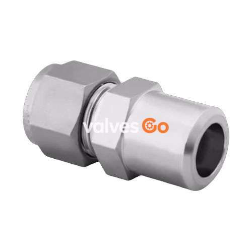 Swagelok SS-1210-1-8W Stainless Steel Tube Fitting, Male Connector, 3/4 in. x 1/2 in. Male Pipe Weld