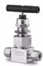 Swagelok SS-12NBS12 severe service union bonnet needle valve profile