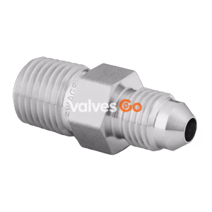 Swagelok SS-16-AN-1-16 Pipe Fitting Adapter, 1 5/16-12 Male JIC x 1 in. Male NPT