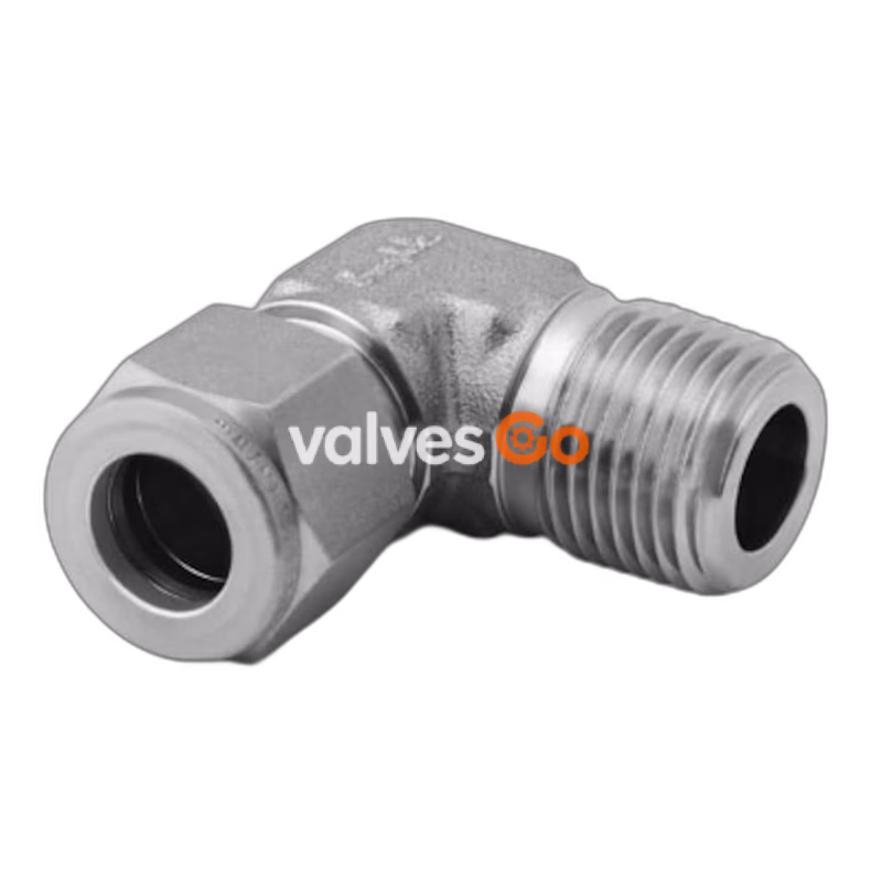 Swagelok SS-1610-2-16 Male Elbow Swagelok Tube Fitting, 1 in. Tube OD x 1 in. Male NPT