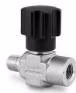 Swagelok SS-16DPM4-F4-BC-PD integral bonnet non-rotating stem needle valve